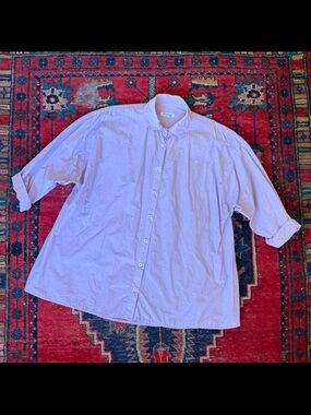 BERGFABEL - Tyrol Button-Up Shirt - Light Purple - Crisp Cotton - 40 S - $598